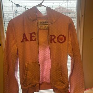 ♡₊˚ 🦢・₊✧ Aero Pink Zip-Up Hoodie ♡₊˚ 🦢・₊✧